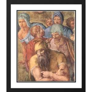  Michelangelo 28x34 Framed and Double Matted Matyrdom of 