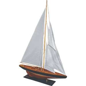    Americas Cup Shamrock Sail boat ship Model