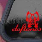 Deftones Skull Rock Band Logo Decal Window Sticker