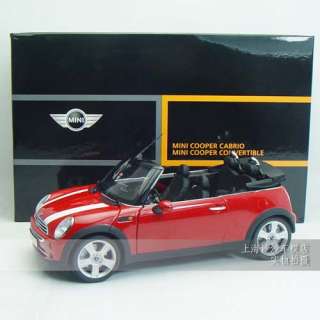   Cabrio Convertible Red with white stripes on bonnet FreeShip  