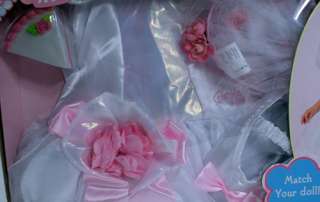Barbie & Me Wedding Set Dress Up   Childs Dress Up Costume   NIB 