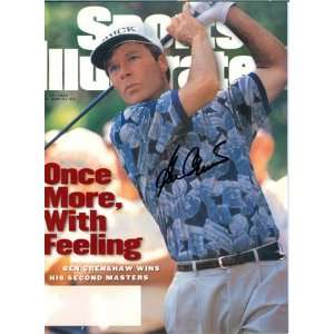  Ben Crenshaw Autographed Sports Illustrated Magazine April 