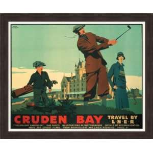  Cruden Bay by Frank Newbould   Framed Artwork