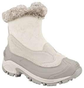Columbia Whitefield Zip Omni Tech Boots Winter White/Crushed Berry 