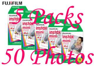 Fujifilm Fuji Instax Mini 7s Polaroid Camera + 50 Film 659096711774 