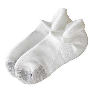 Thorlo Thor Lo Womens Roll   Top T11 Socks   White  