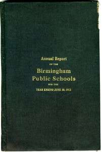 original 1911 photo illustrated report BIRMINGHAM ALABAMA Public 