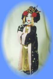 Push Mold for Polymer Clay   China Doll   Geisha Doll  