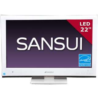 Sansui 22 Full HD 1080p 60Hz LED LCD HDTV White SLED2282  