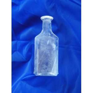  Vintage Pharmacy Bottle 1748 Clear 