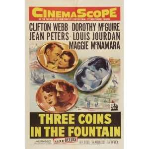  Three Coins In The Fountain Movie Poster #01 24x36