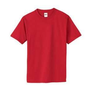  Anvil Youth 5 oz., 100% Organic Cotton T Shirt   RED   L 