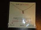 Dogeared Wish for a Cure Necklace with Rose Gold Dipped Charm NWT