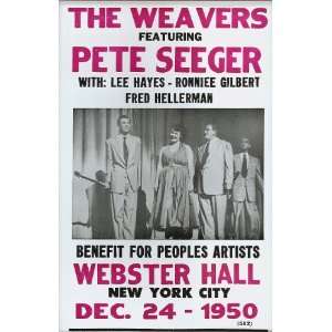  The Weavers Featuring Pete Seeger Webster Hall NY 1950 14 