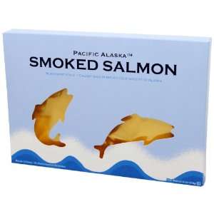 Pacific Alaska Smoked Wild Salmon, 6 oz Box  Grocery 