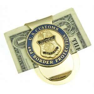Customs and Border Protection Mini Badge Medallion Money Clip 