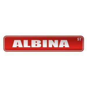   ALBINA ST  STREET SIGN NAME