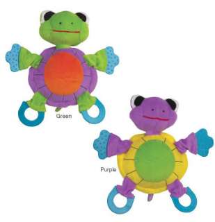 Dog Toy Doc Hopper plush tug toy w/ croaking sound frog  