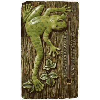    Frog Indoor Outdoor Weather Thermometer Wall Patio, Lawn & Garden