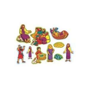    Miracles of Jesus Beginners Bible Felt Story Set Toys & Games