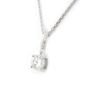  Necklace silver Scarlett white. Jewelry