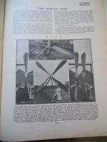 1911 Flight Magazine 1st Air Mail German Airship Hendon  