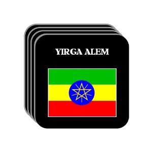  Ethiopia   YIRGA ALEM Set of 4 Mini Mousepad Coasters 