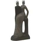 Modern SOULMATES Couple Sculpture 15 Contemporary Lovers Statue Stone 