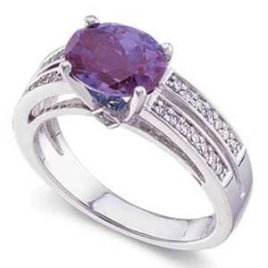   Chatham Created Oval Shape Alexandrite Ring Jewelry Days Jewelry