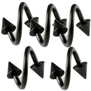   Barbells with 5mm cones ALEY   Pierced Body Piercing Jewelry  Set of 5