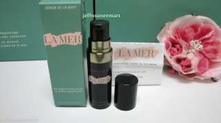   morning and evening, For ultimate results, follows by Creme De La Mer