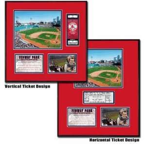   Boston Red Sox Fenway Park Ballpark Ticket Frame