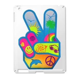  iPad 2 Case White of Peace Sign Hand Symbol Dolphin Smiley 
