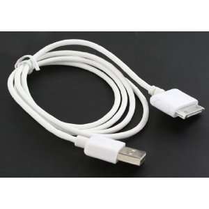  White USB Data Sync Transfer Cable for iPod Nano Tounch 