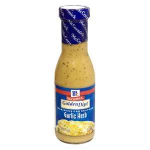   Dipt Marinade for Seafood, Garlic Herb, 8.5 Ounce Unit (Pack of 6