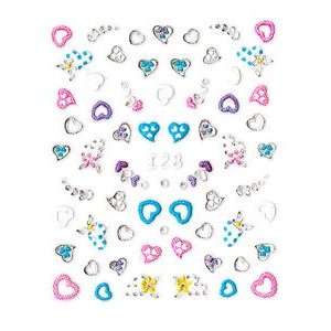  Dotted Hearts Nail Stickers/Decals Beauty