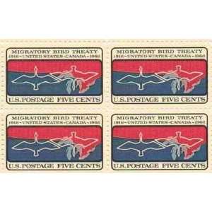 Migratory Bird Treaty Set of 4 x 5 Cent US Postage Stamps NEW Scot 