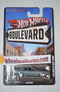 Plymouth AAR Cuda * Hot Wheels 2012 Boulevard Series * Case C Legends 