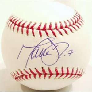  Mark DeRosa Memorabilia Signed Official MLB Baseball 