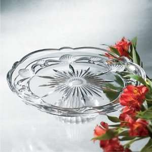 Studio Silversmiths 62047 FOOTED LG PLATE ROYAL SHELL  