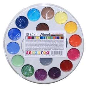   Painting Products P 20018 18 COLOR PAINT WHEEL Snazaroo Toys & Games
