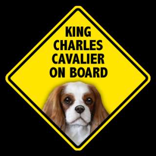Sign Cavalier King Charles Spaniel on Board  