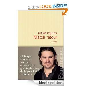 Match retour (French Edition) Julien Capron  Kindle Store
