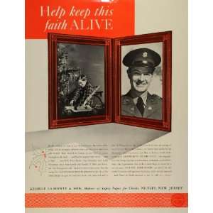   World War II Service Men Troops   Original Print Ad