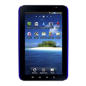   On Cover for Samsung Galaxy Tab i800   Blue Cell Phones & Accessories