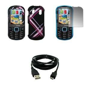   Case + Screen Protector + USB Data Cable for Samsung Intensity II U460