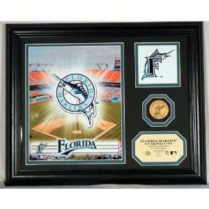  Florida Marlins Team Pride Photo Mint by Highland Mint 