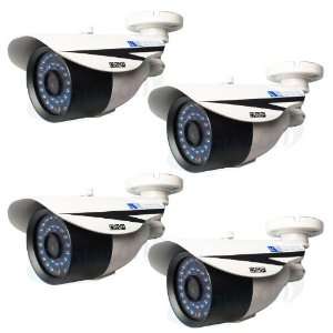  4x CCTV Security Surveillance 1/3 Color Sony CCD 36 IR 