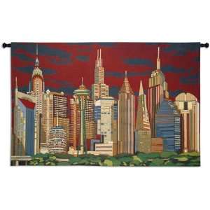  Cityliners BW Wall Hanging