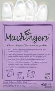 MACHINGERS? Quilting Gloves   Better by Design SIZE S/M